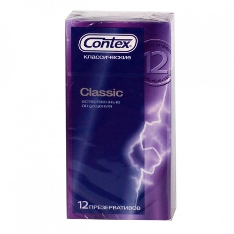 Презервативы CONTEX Classic - 12 шт.